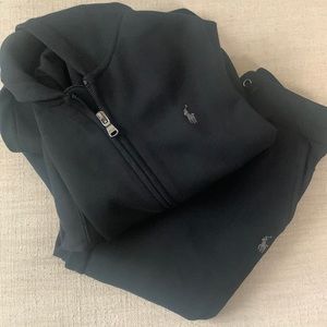 4t Polo Ralph Lauren Jogger Set. Black. Worn once.
